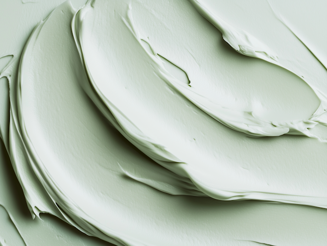 Pale Green Cream Texture