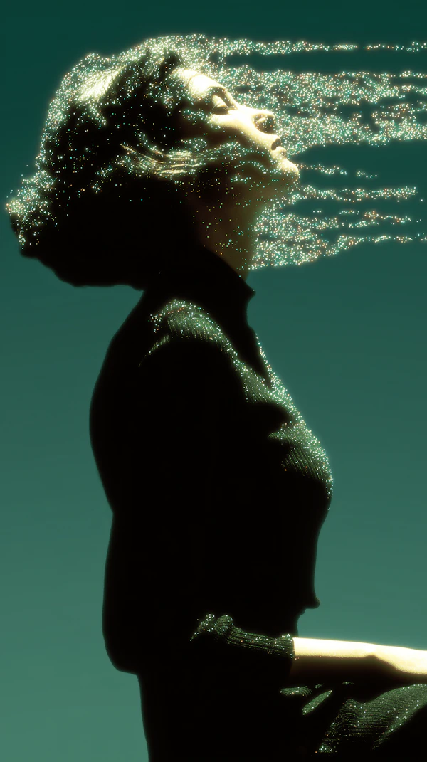 Ethereal Profile Portrait
