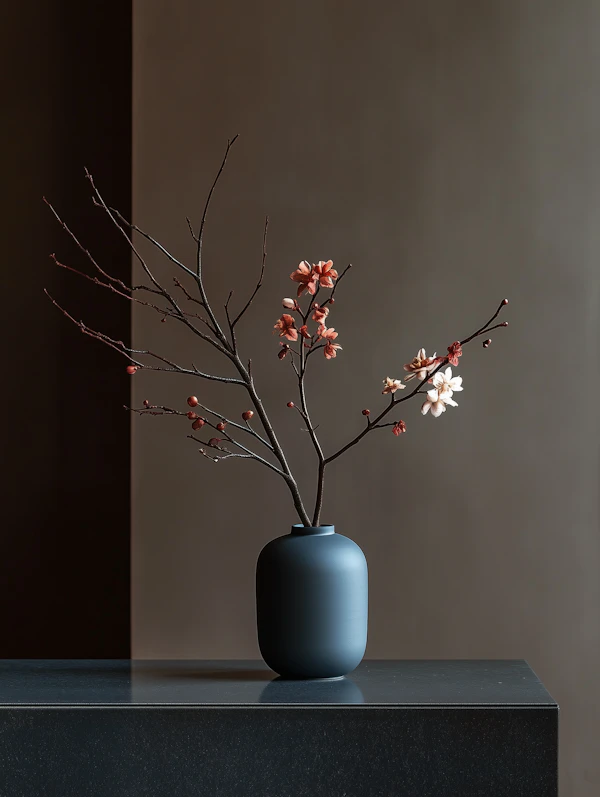 Minimalist Floral Vase