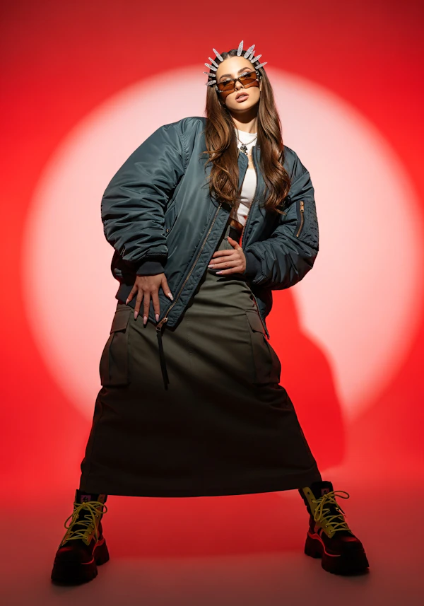 Edgy Fashion Portrait