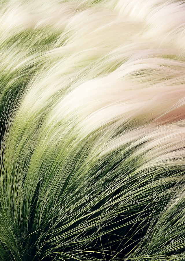 Ornamental Grass Close-Up