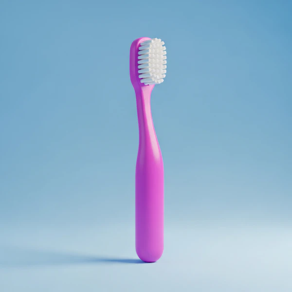 Modern Pink Toothbrush