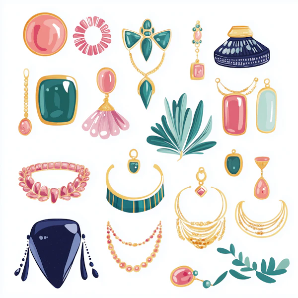 Elegant Jewelry Display