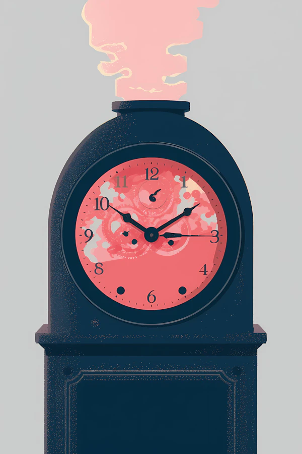 Stylized Clock Design