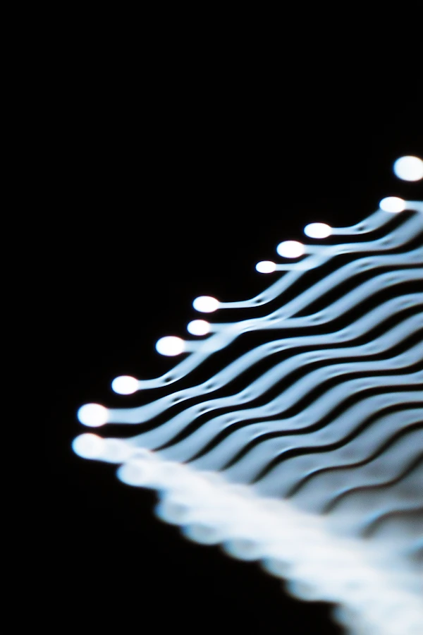 Glowing Abstract Pattern