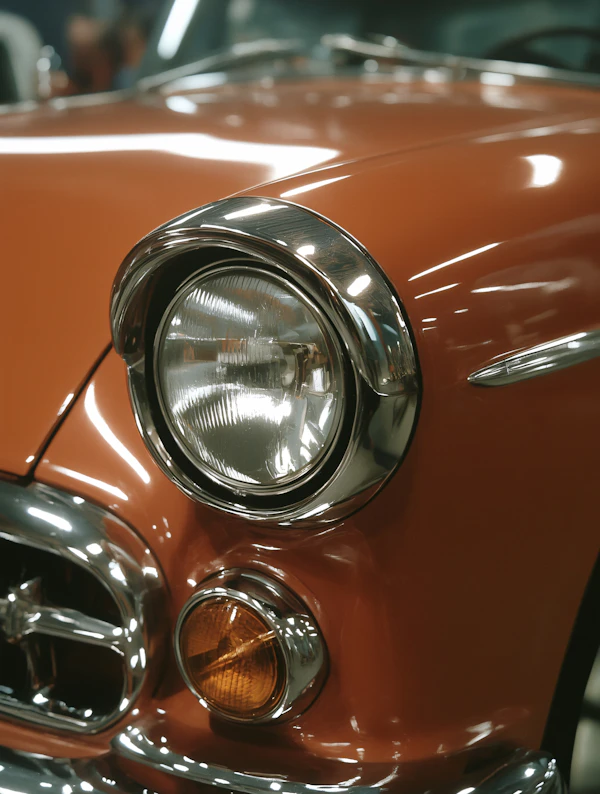 Vintage Car Close-Up
