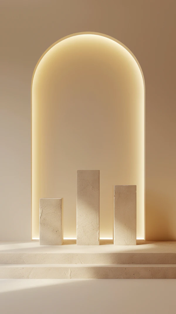 Minimalist Geometric Arrangement