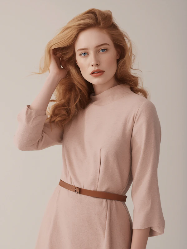 Red-Haired Woman Portrait