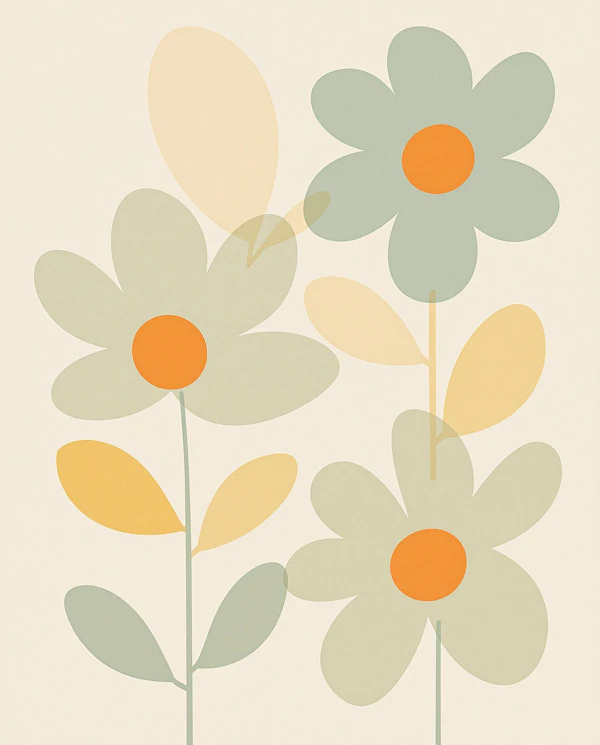 Minimalist Floral Art