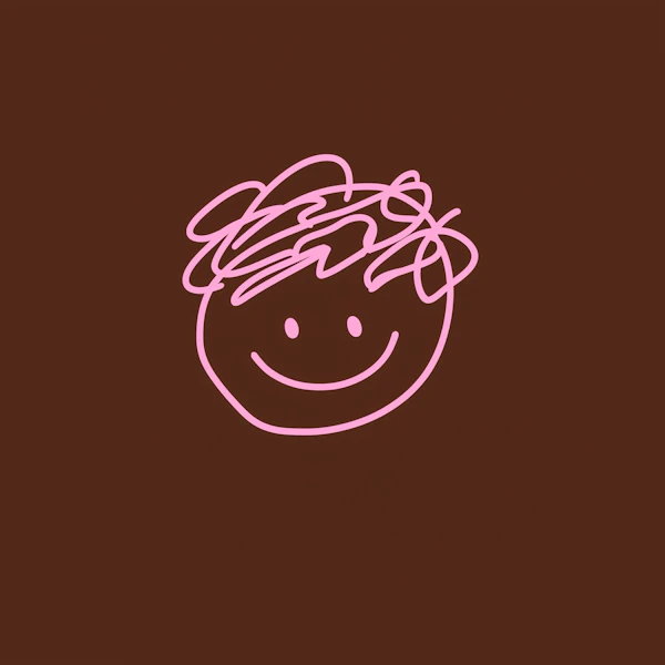 Playful Smiley Face Drawing