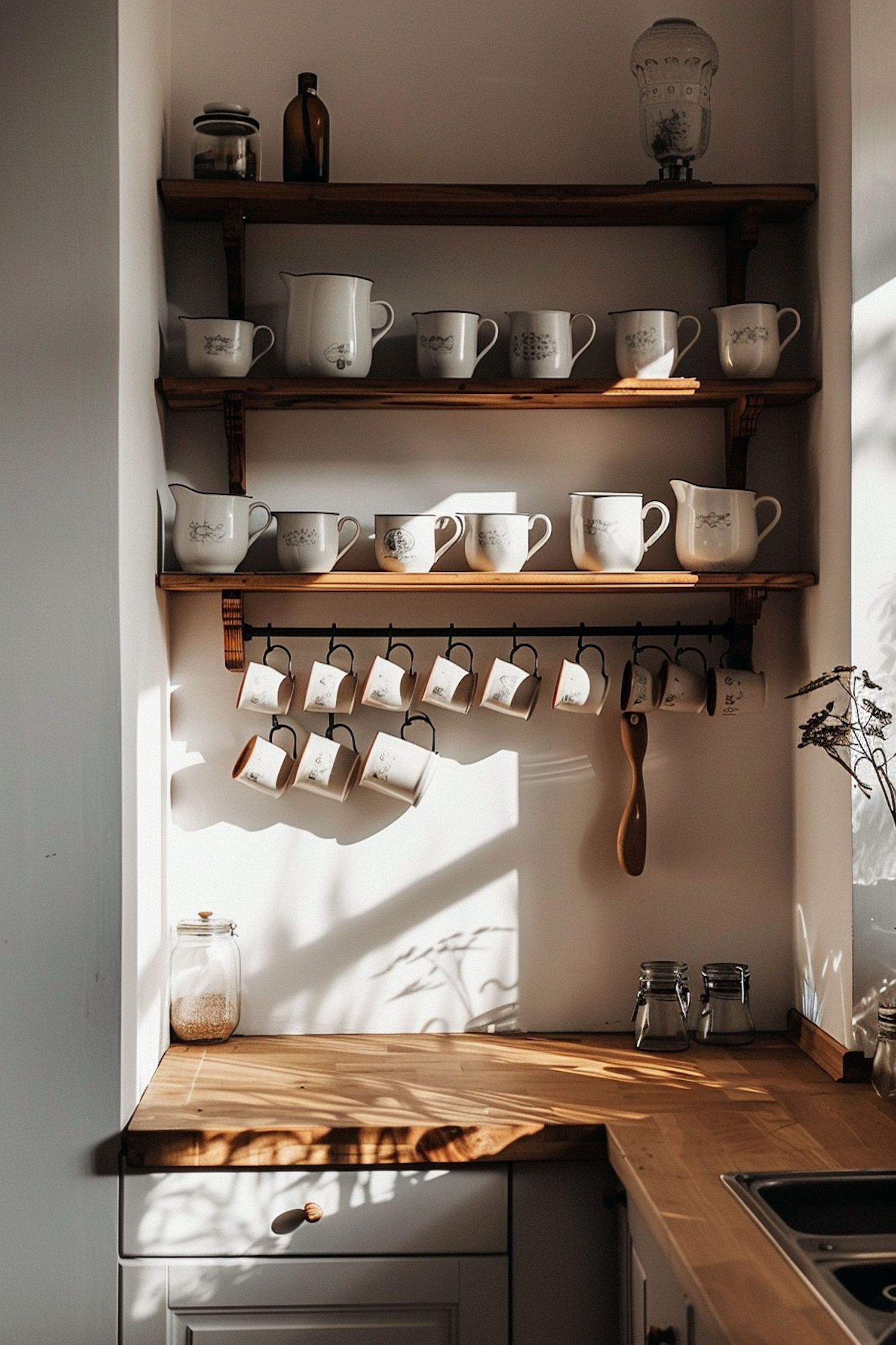 Cozy Kitchen Ceramic Display