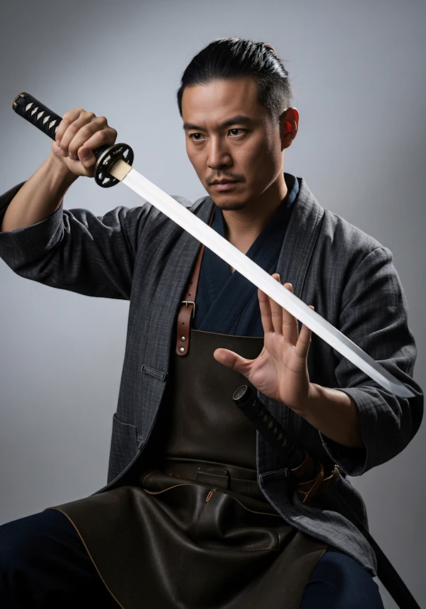 Man with Katana