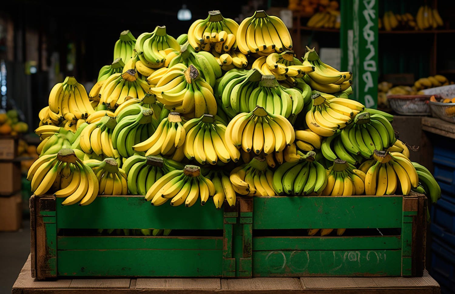 Banana Bounty at the Market