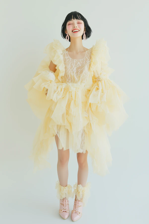 Whimsical Yellow Dress