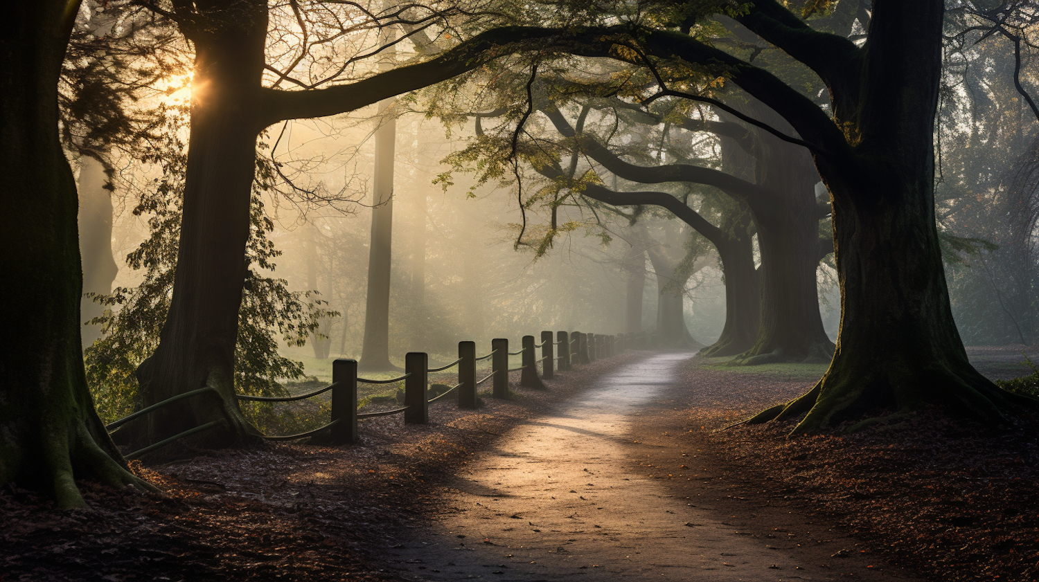 Autumnal Canopy Lane