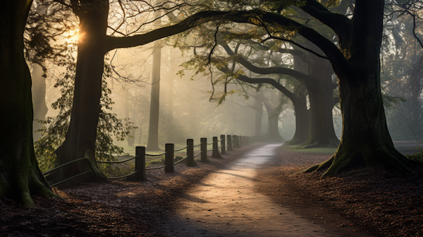 Autumnal Canopy Lane