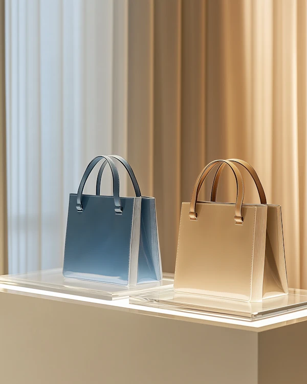 Elegant Handbags Display