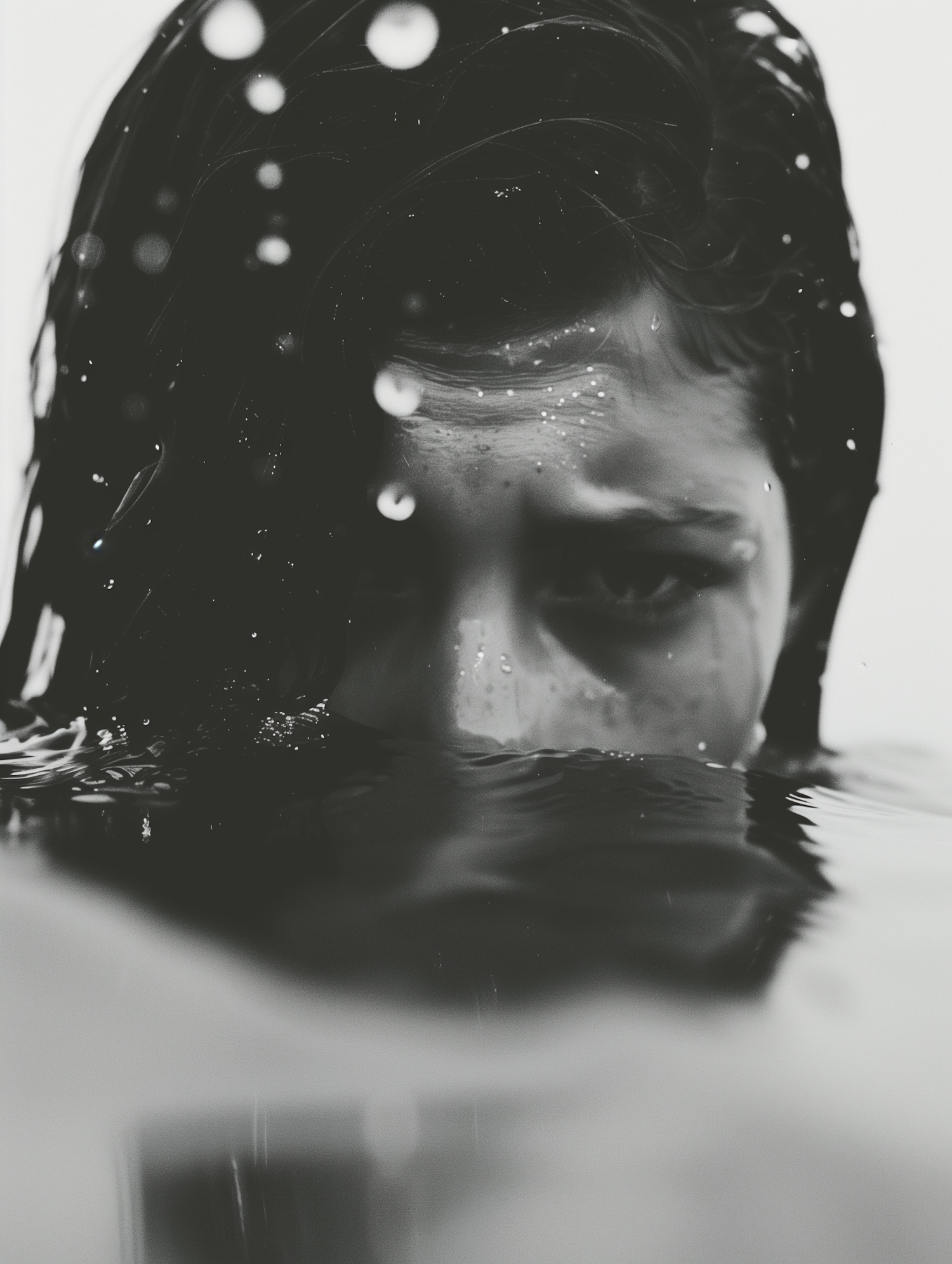 Introspective Water Portrait