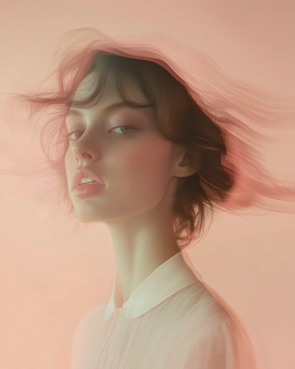Serene Portrait of a Young Woman