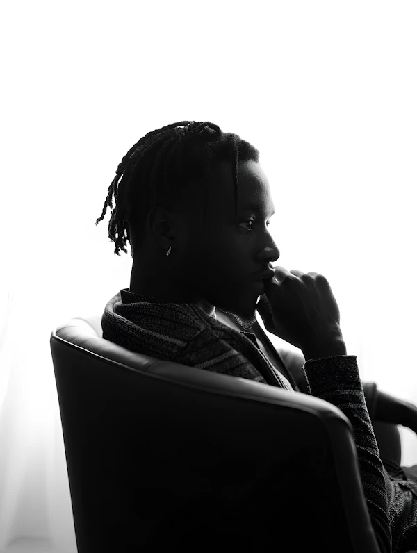 Contemplative Profile Shot