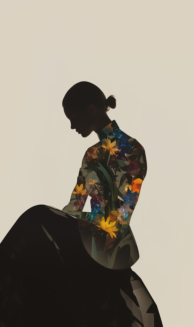 Floral Silhouette