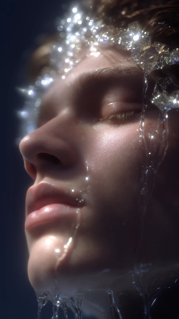 Ethereal Face Close-Up