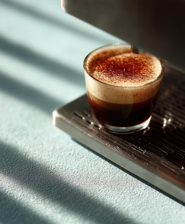 Espresso on Drip Tray