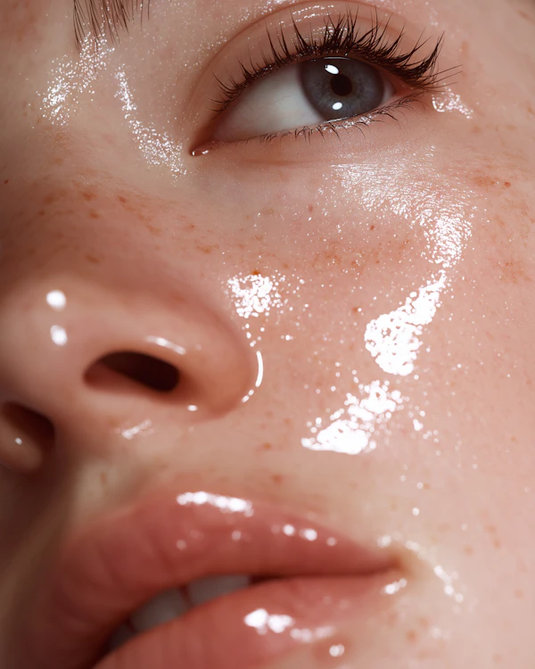 Close-Up Radiant Face