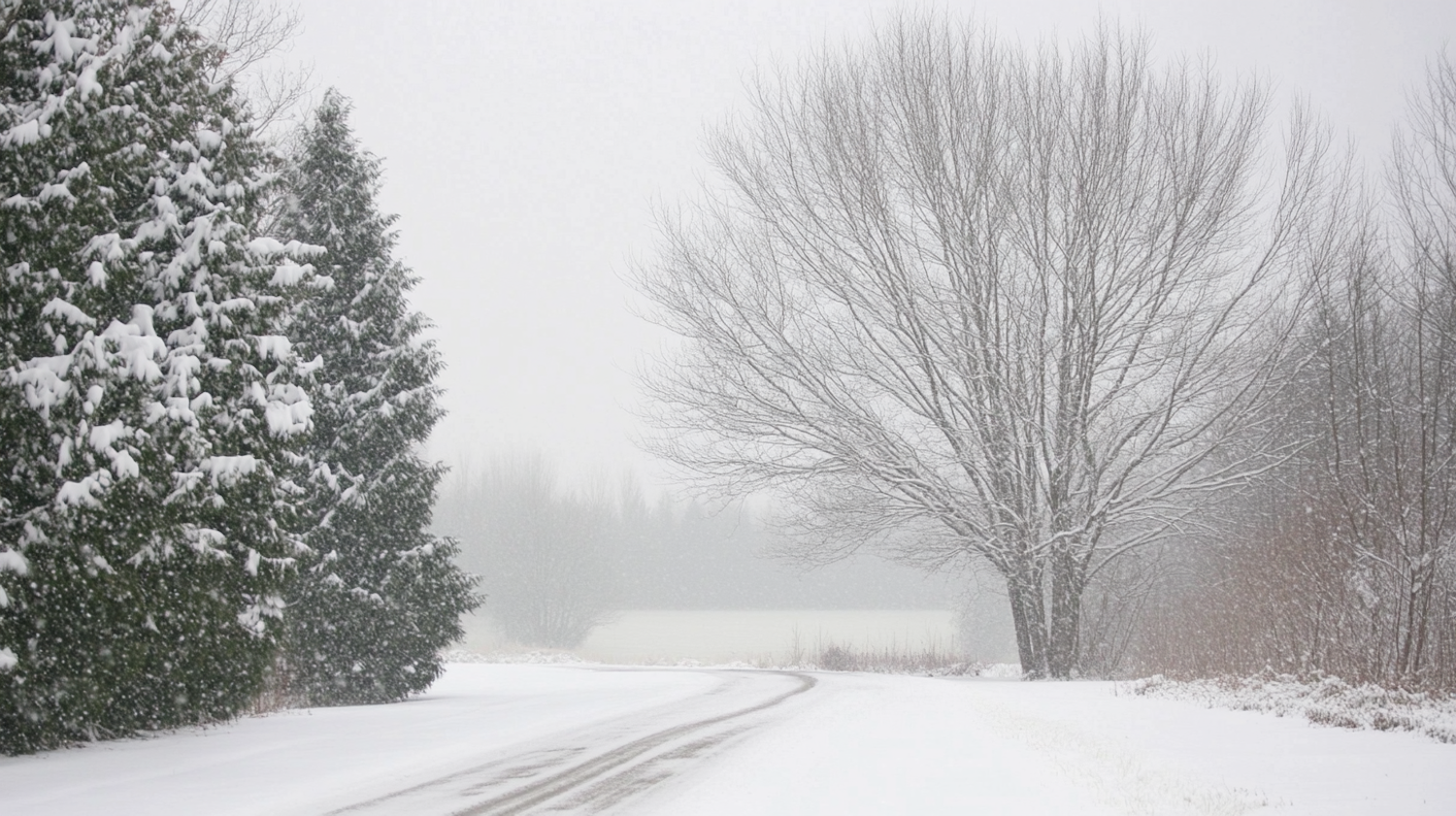 Serene Winter Landscape