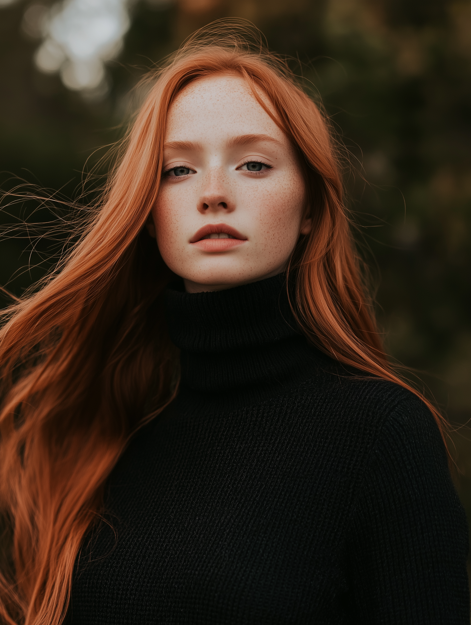 Portrait of a Red-Haired Woman