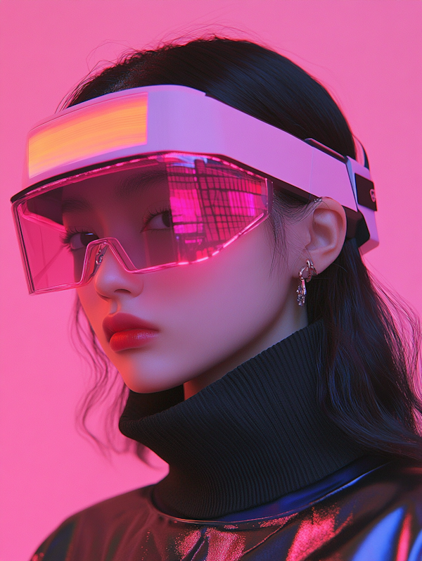 Futuristic Fashion Portrait