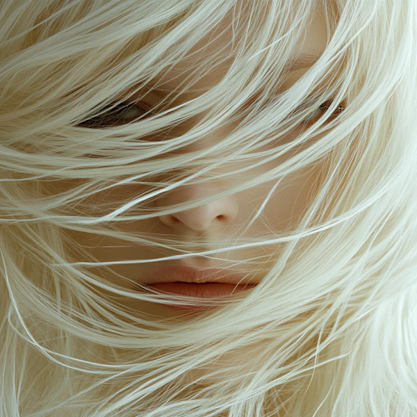 Ethereal Blonde Portrait