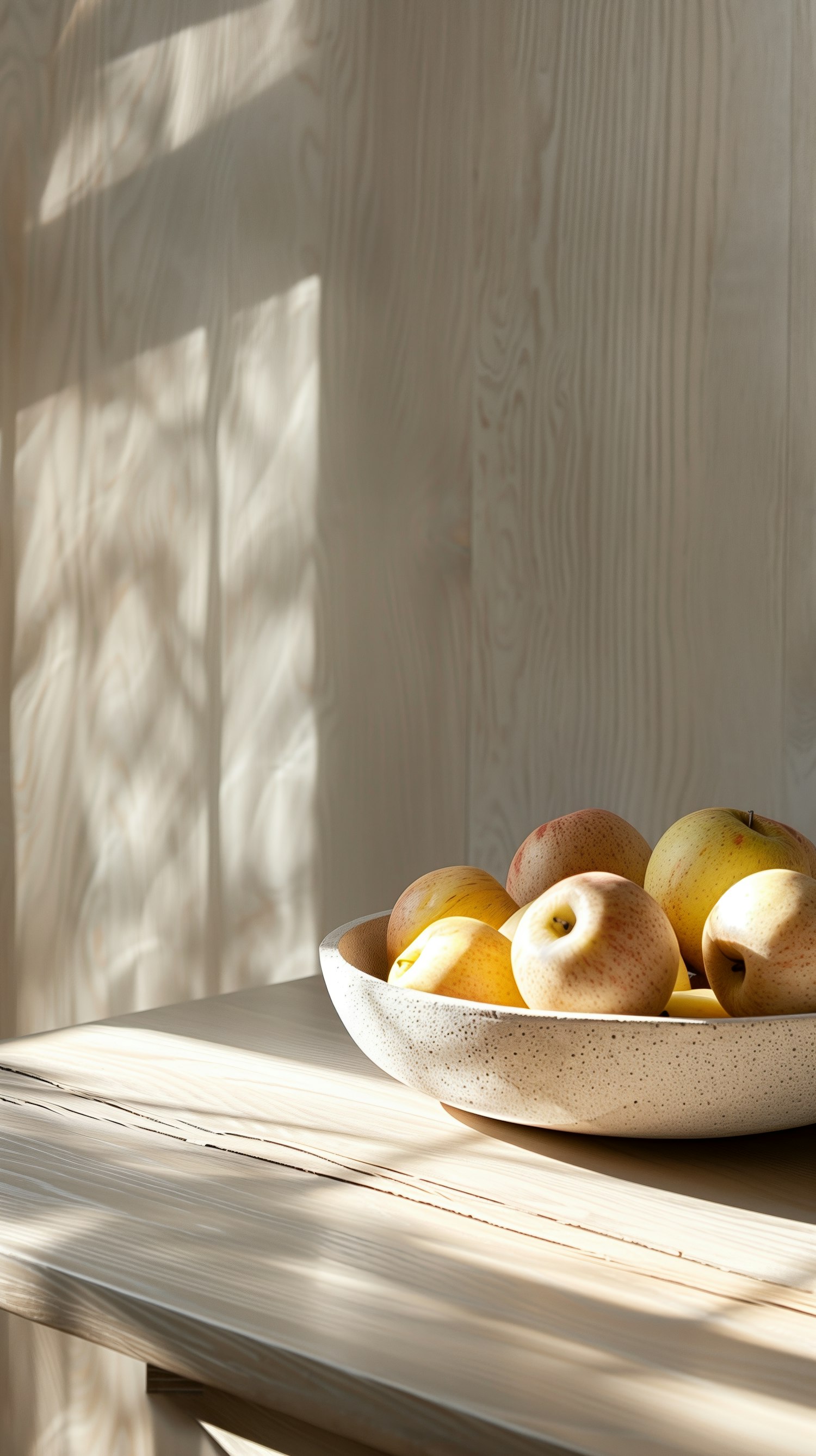 Ceramic Bowl with Apples