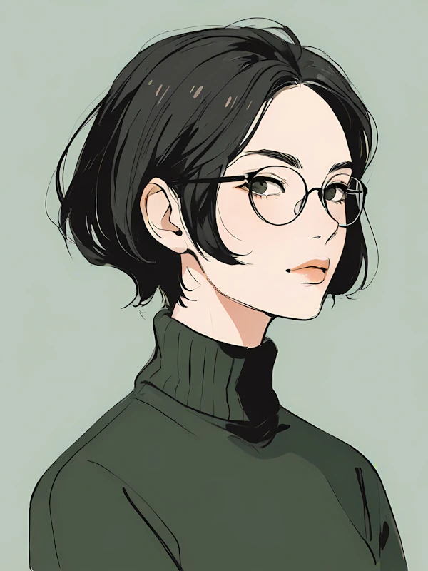Stylized Portrait Illustration