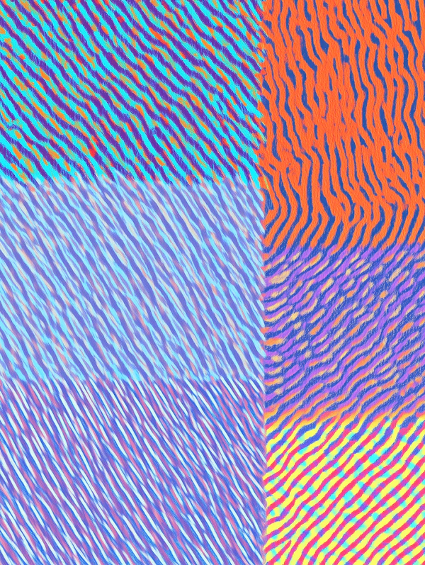 Vibrant Abstract Quadrants