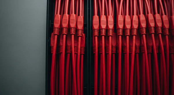 Red Ethernet Cables