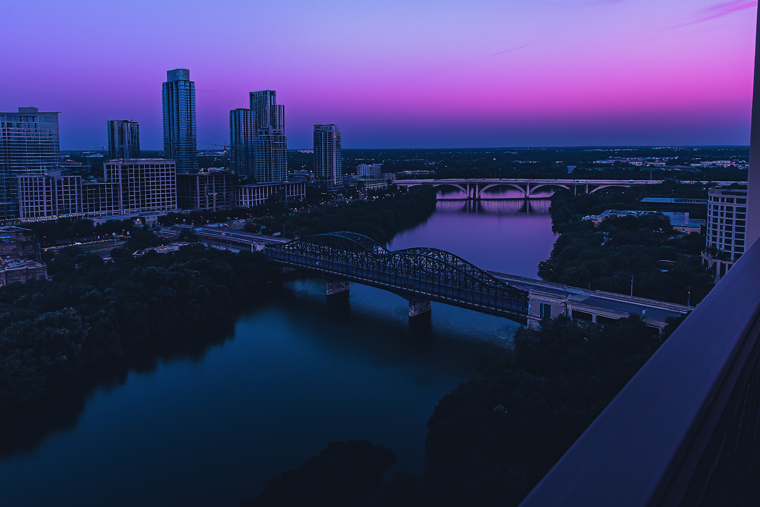 Cityscape at Dusk