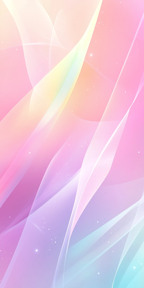 Ethereal Pastel Ribbons