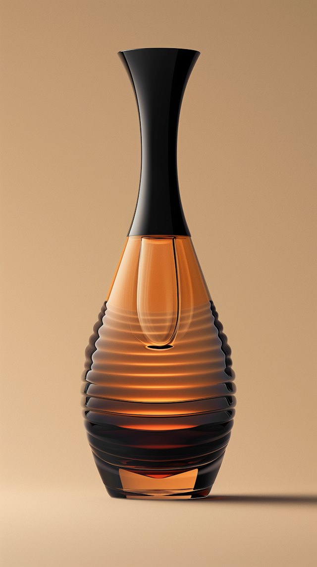 Modern Two-Toned Glass Vase