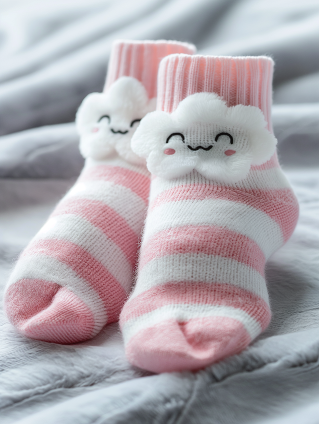 Charming Baby Cloud Socks