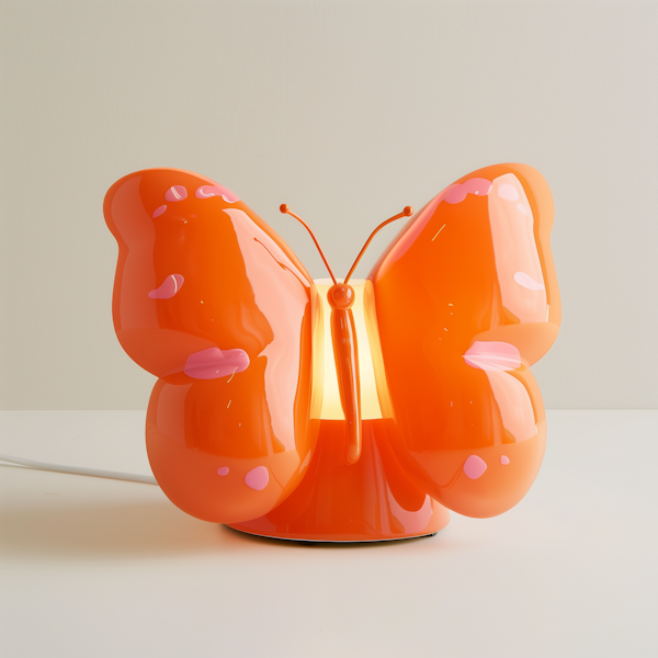 Butterfly-Shaped Lamp