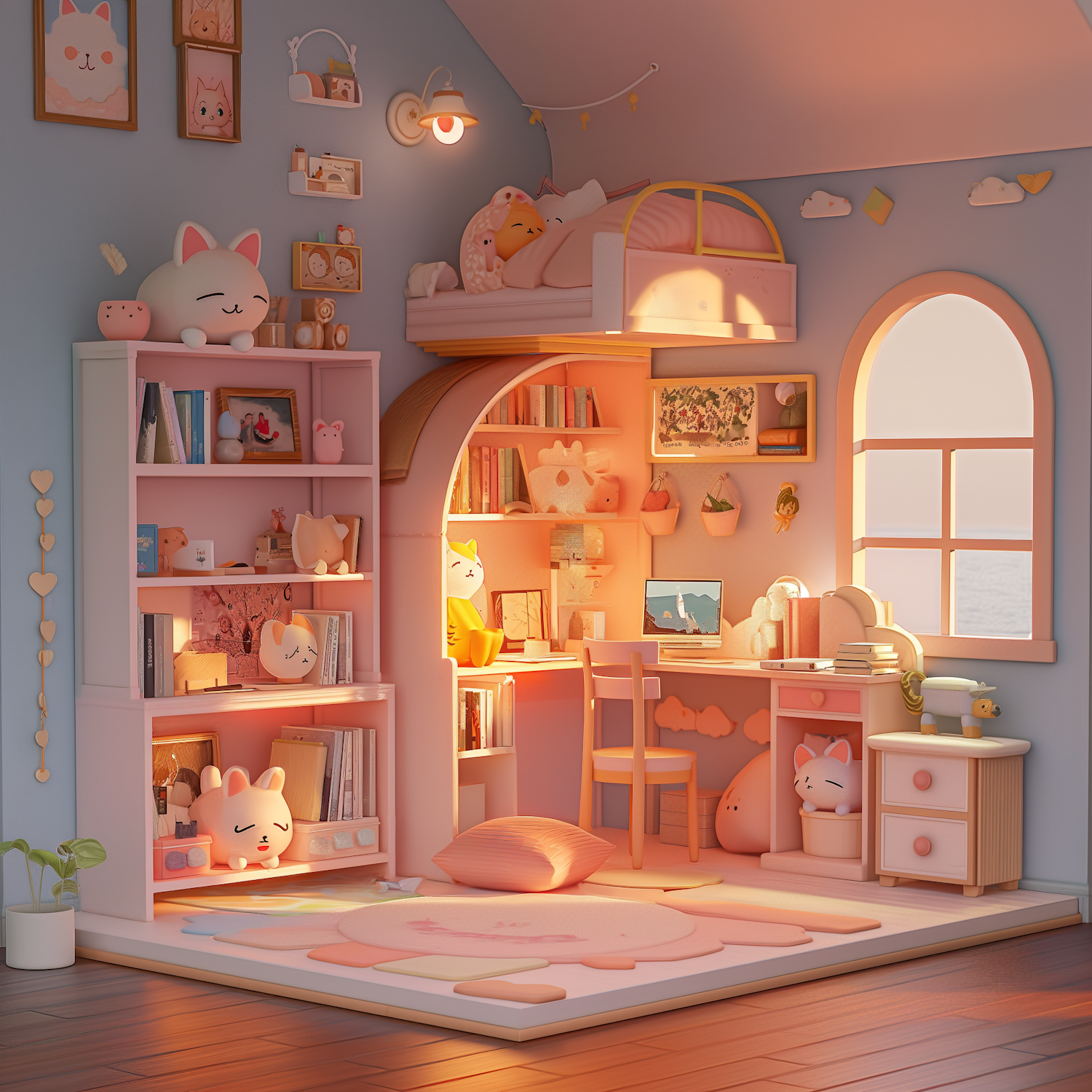 Whimsical Children's Bedroom