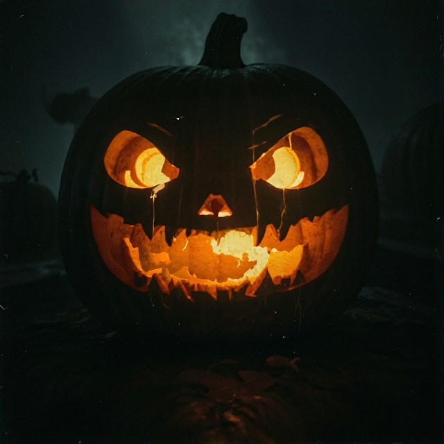 Spooky Jack-o'-Lantern