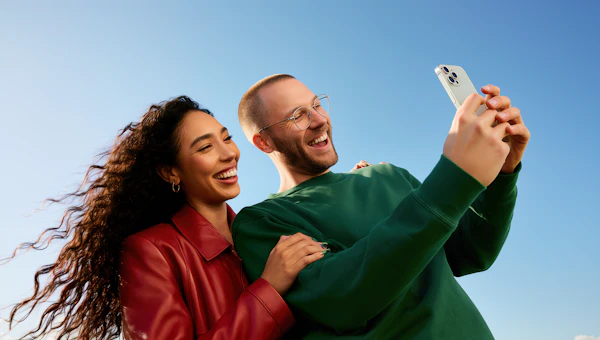 Joyful Outdoor Selfie