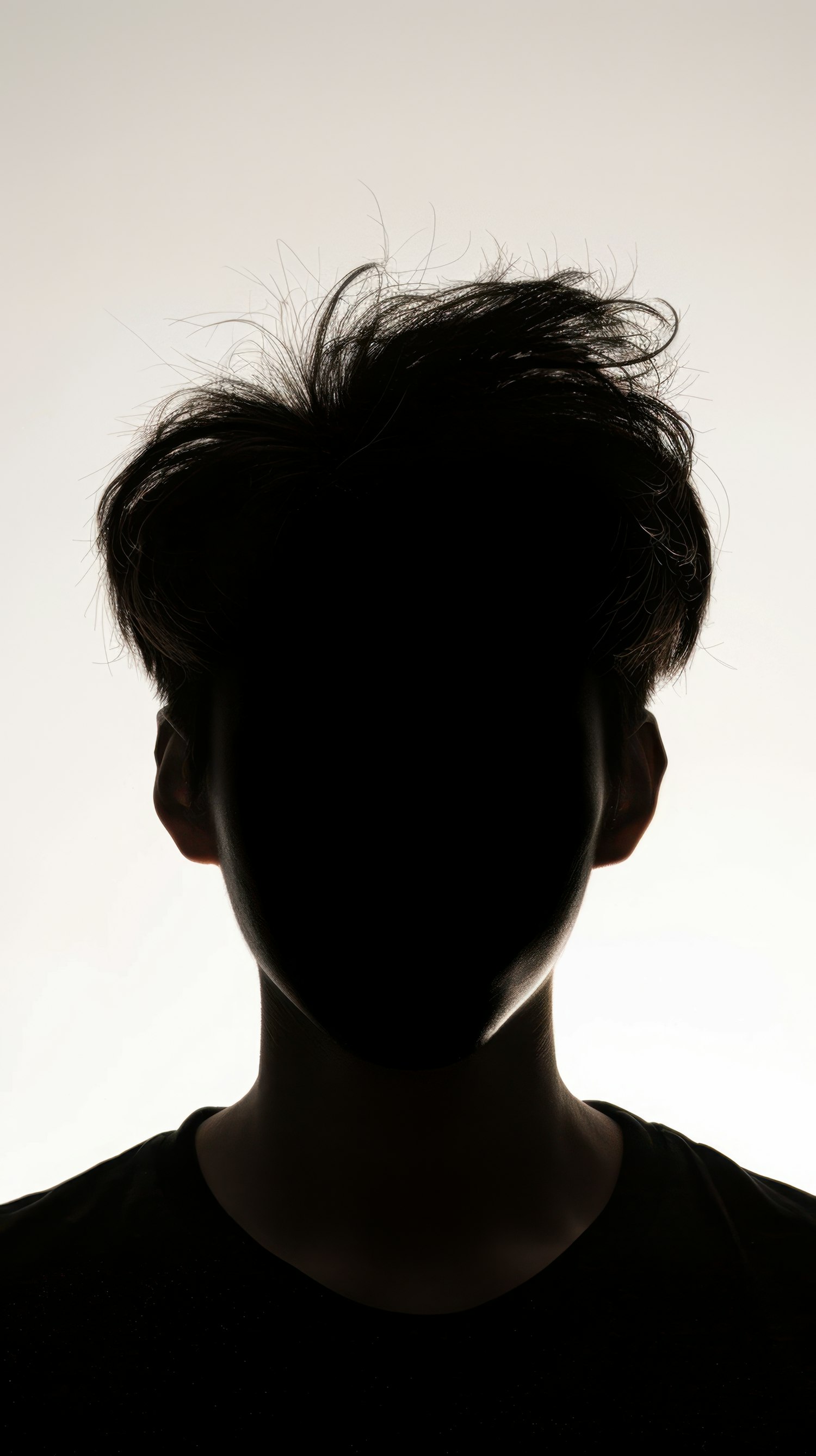 Silhouette Against Bright Background