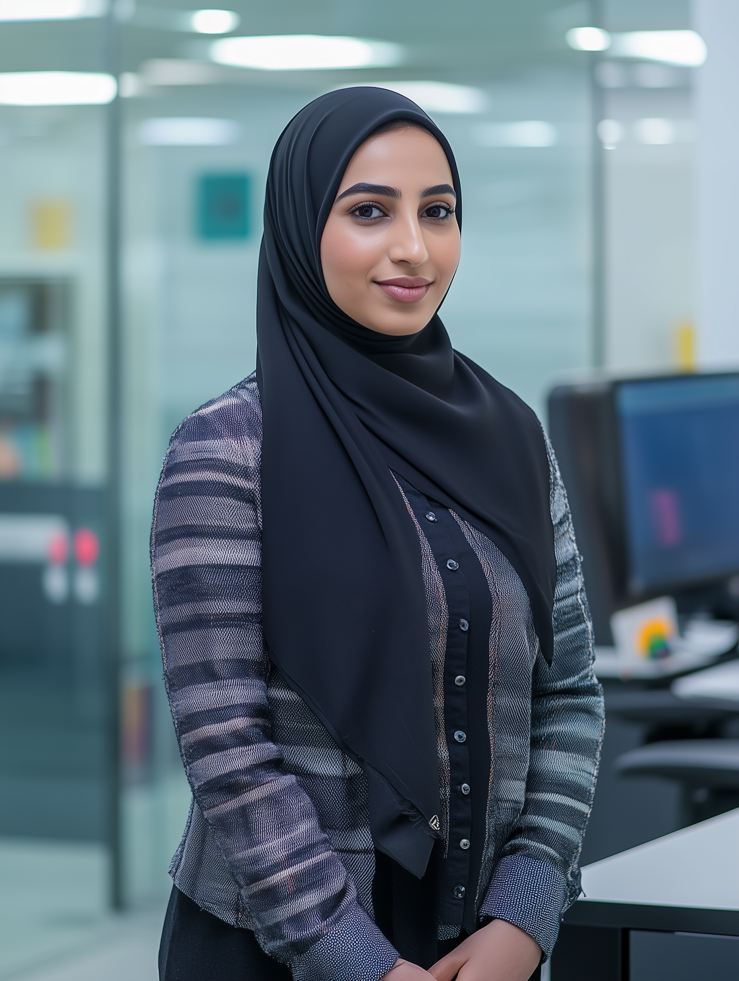 Woman in Office Environment