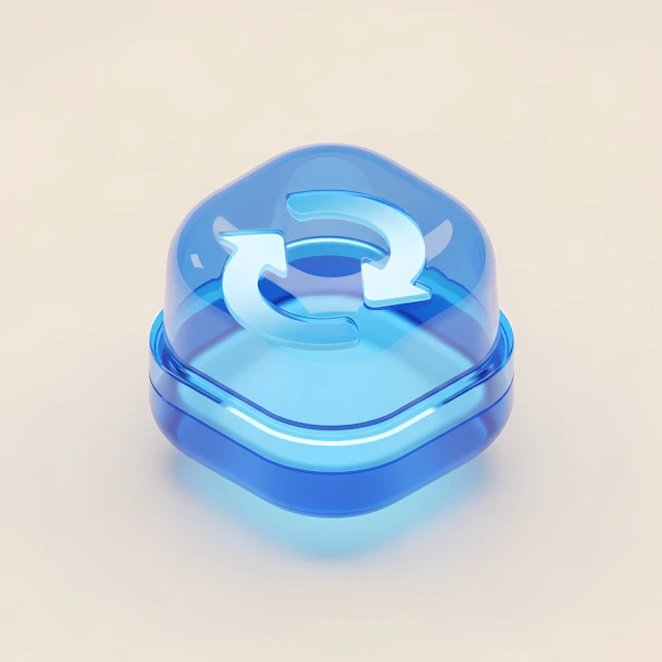 Translucent Blue Object