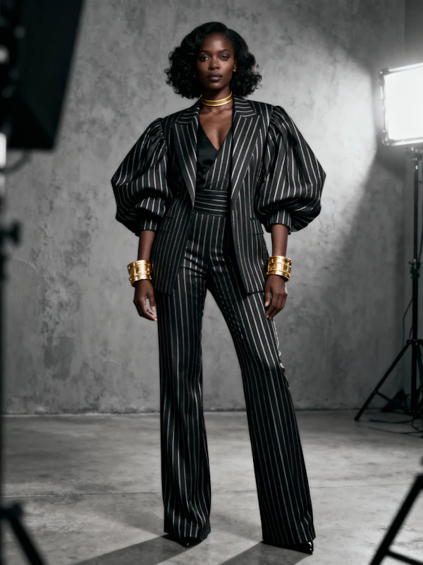 Elegant Studio Portrait