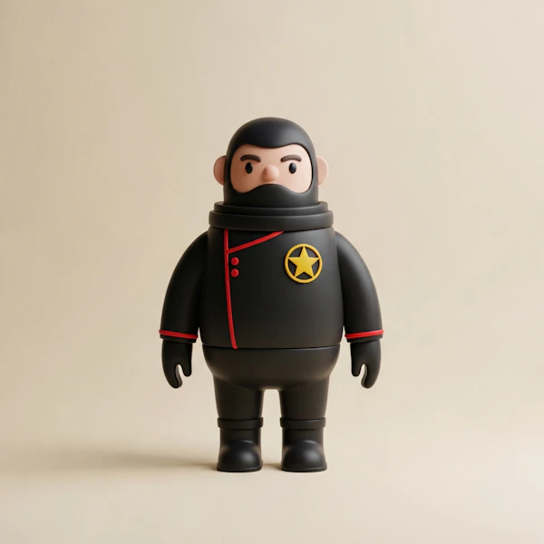 Stylized Toy Figure