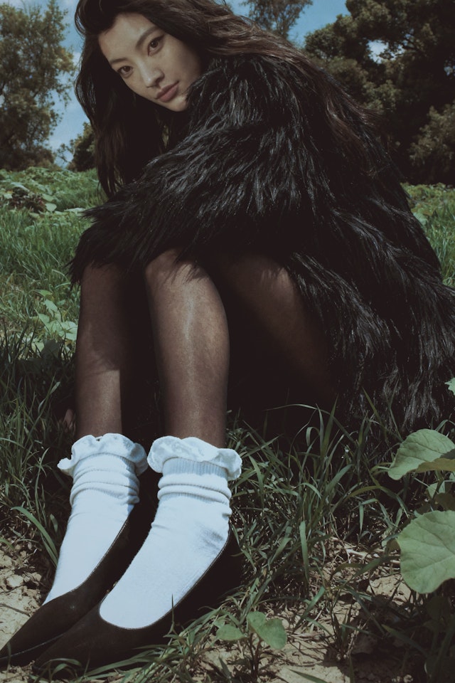 Contemplative Outdoor Scene